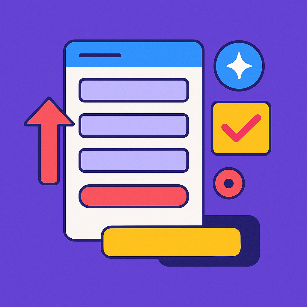 Gerador: Redesign de formulario longo
