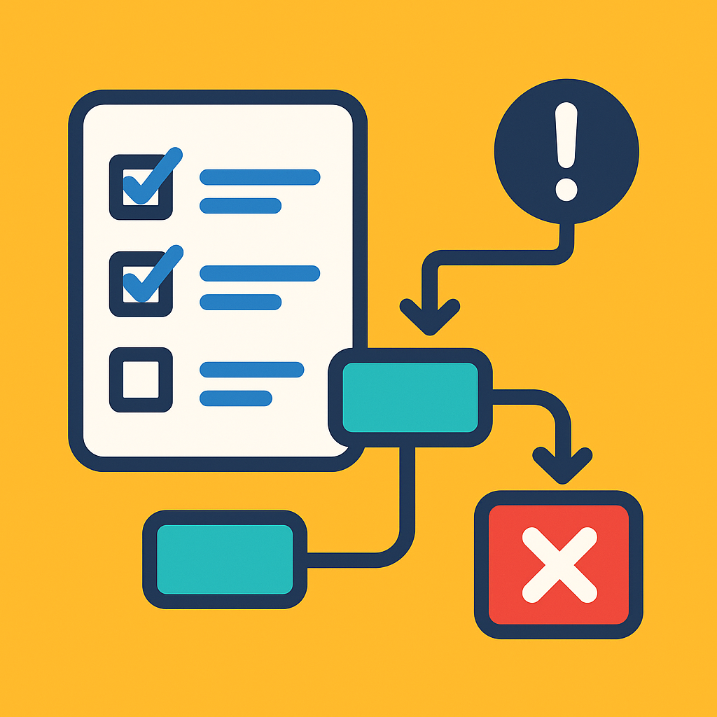 Checklist: Pipeline com teste de dado