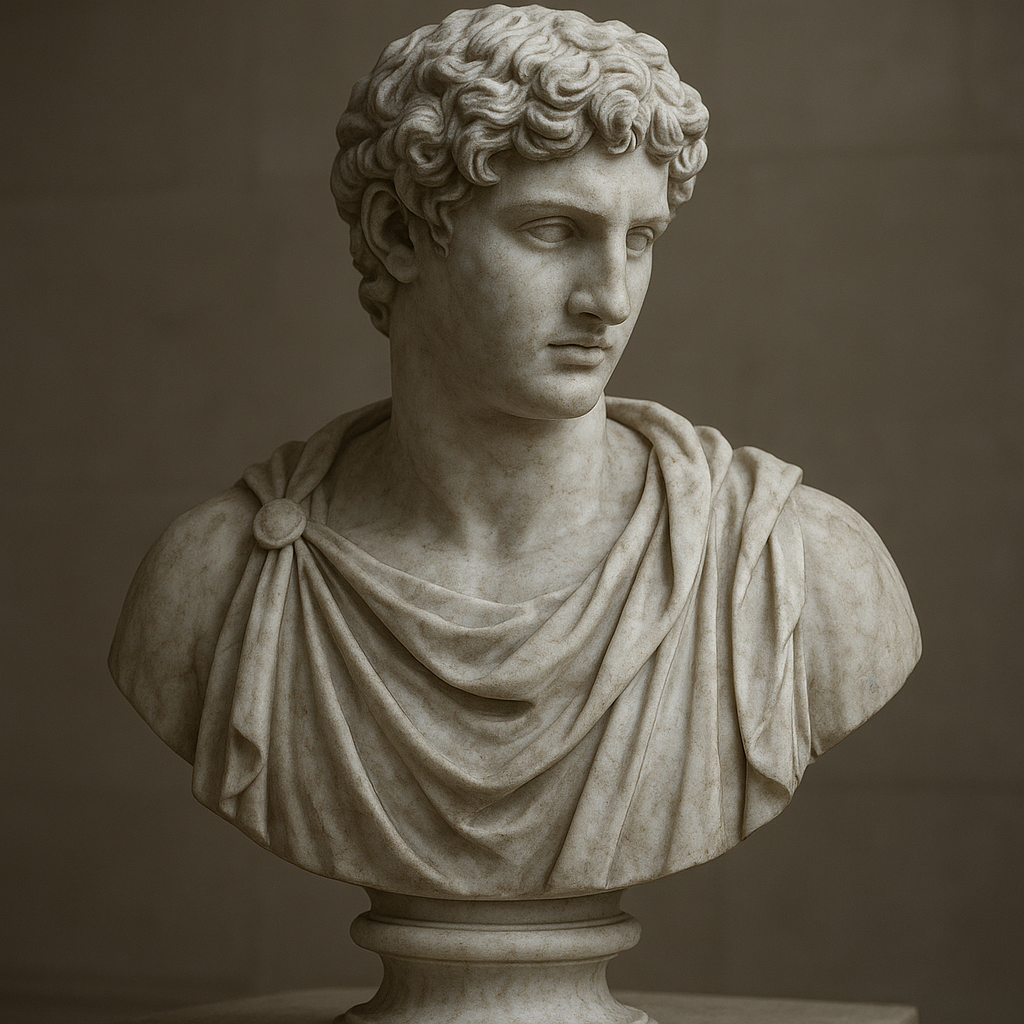 Escultura de mármore clássica
