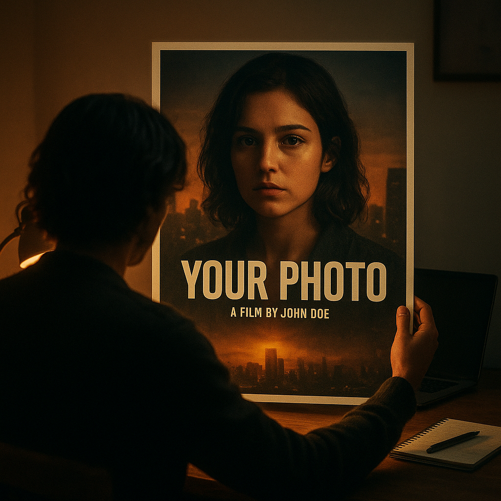 Your Photo as a Movie Poster