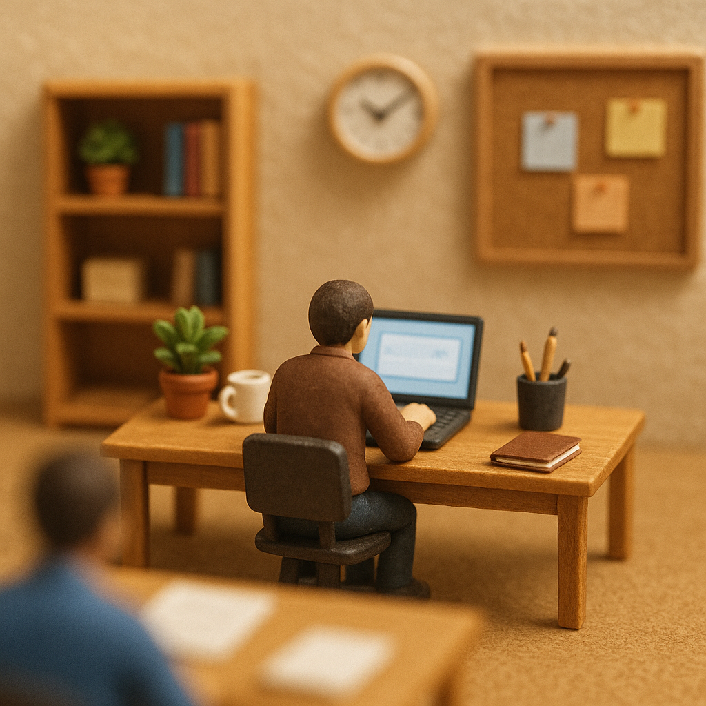 Miniature Diorama Scene