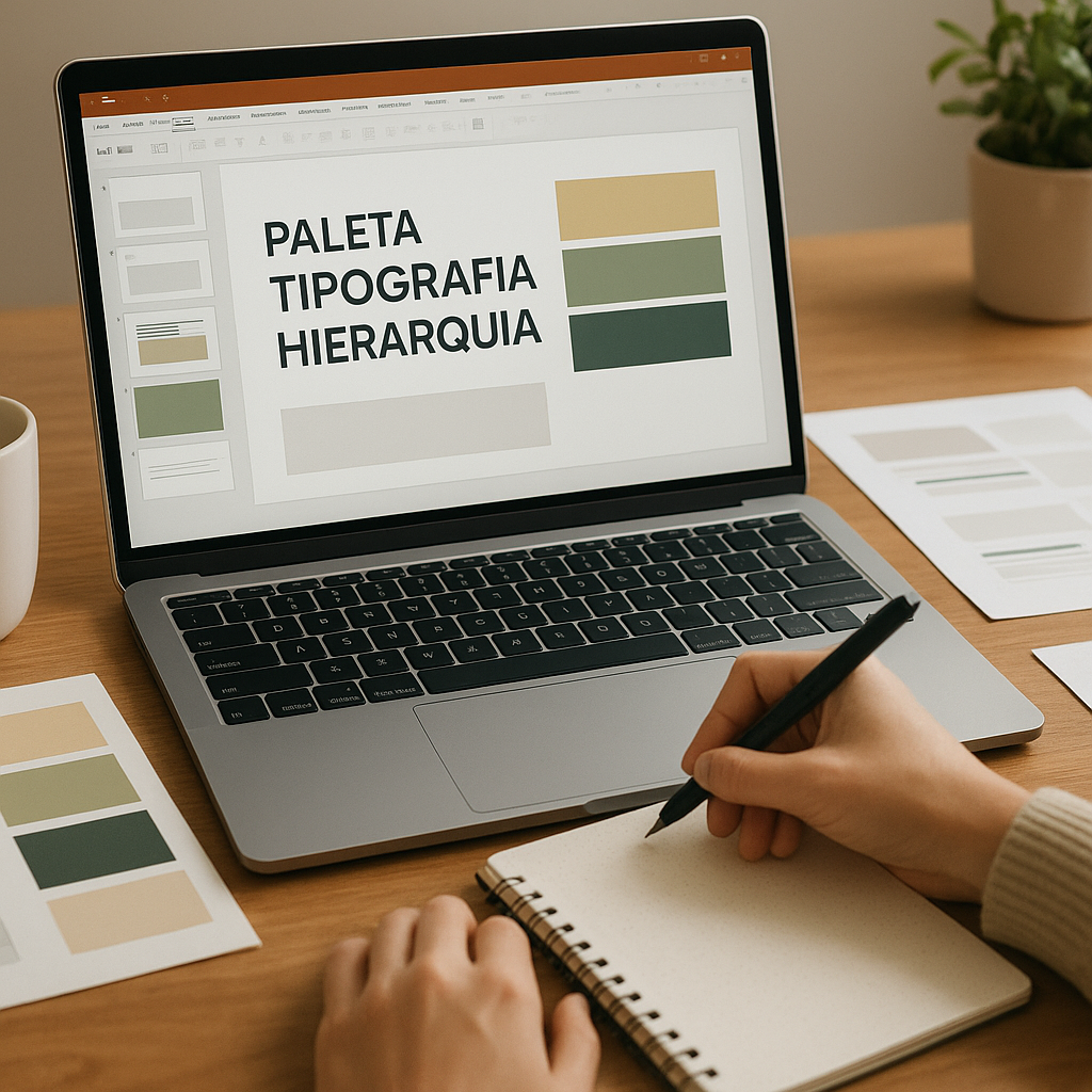 Visual Design Director: Palette, Typography, and Hierarchy